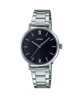 Casio - LTP - VT02D - 1A - Stainless Steel Watch For Women - Zamana.pk